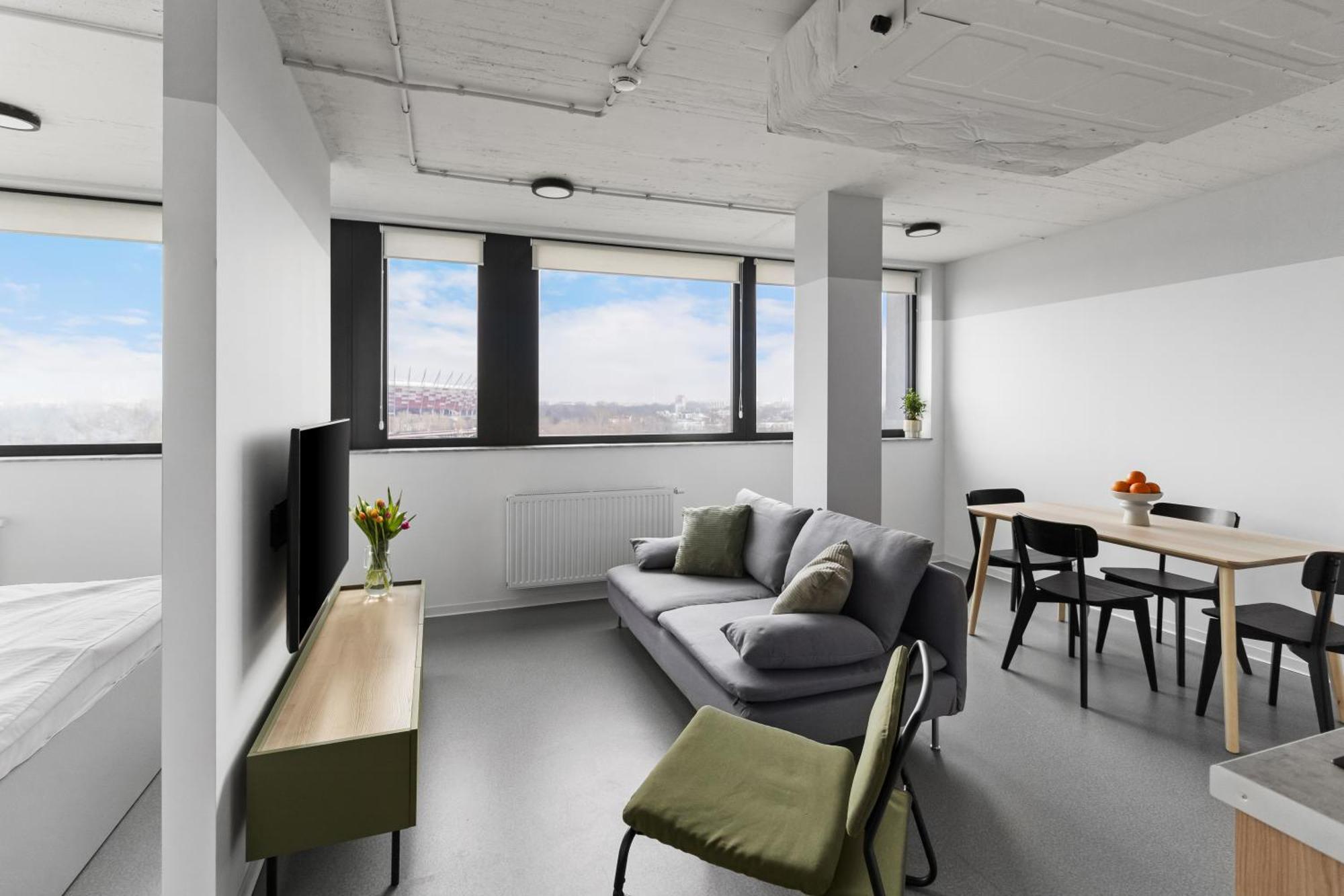 Zeitraum Solec Aparthotel Varşovia Exterior foto