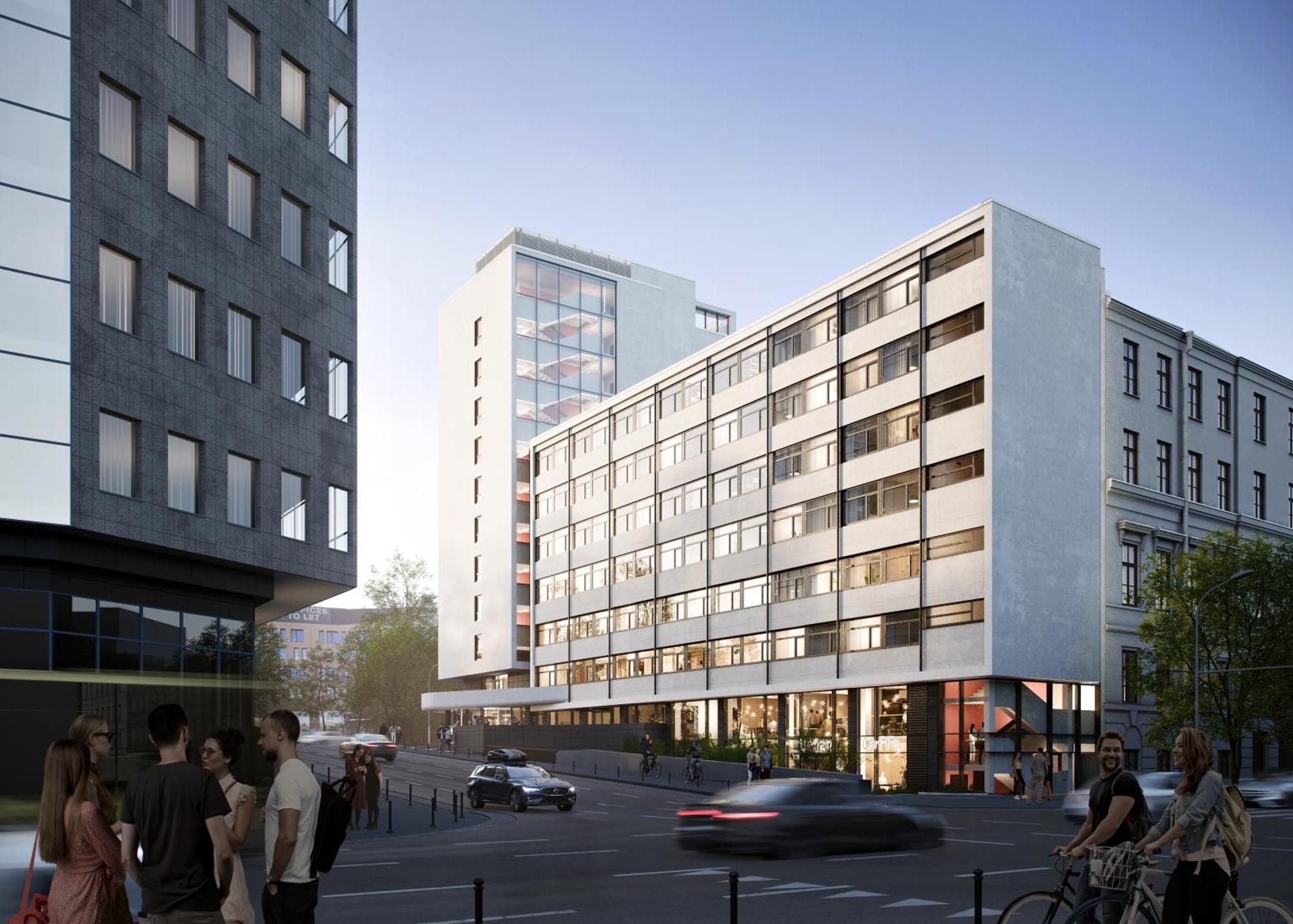 Zeitraum Solec Aparthotel Varşovia Exterior foto